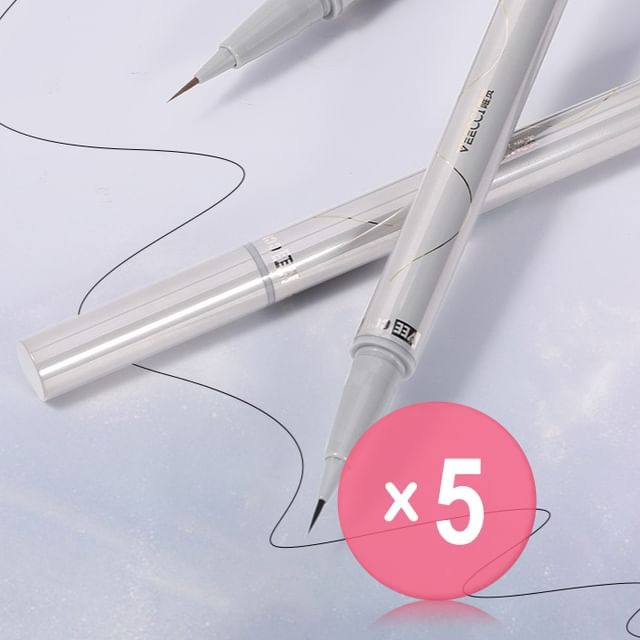 VEECCI-Fine Line Liquid Eyeliner - 5 Types 5pcs Bundle Set