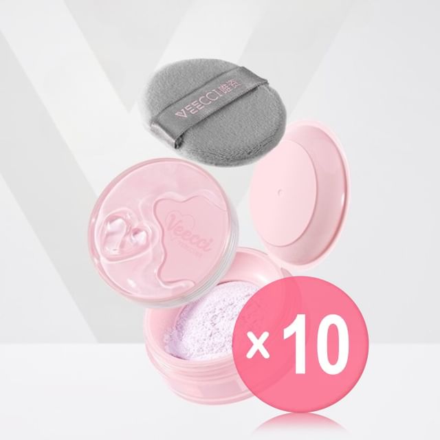 VEECCI-Oil Controlling Mist Soft Focus Setting Powder 10pcs Bundle Set