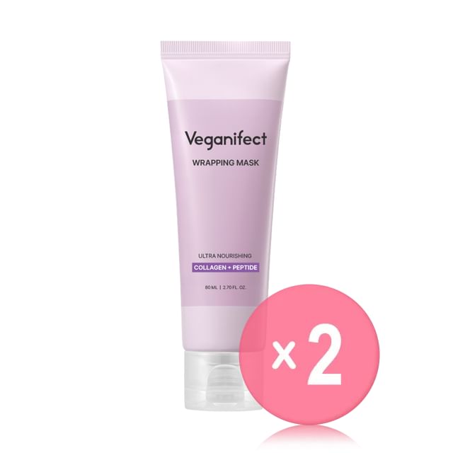 Veganifect-Ultra Nourishing Collagen Wrapping Mask 2pcs Bundle Set