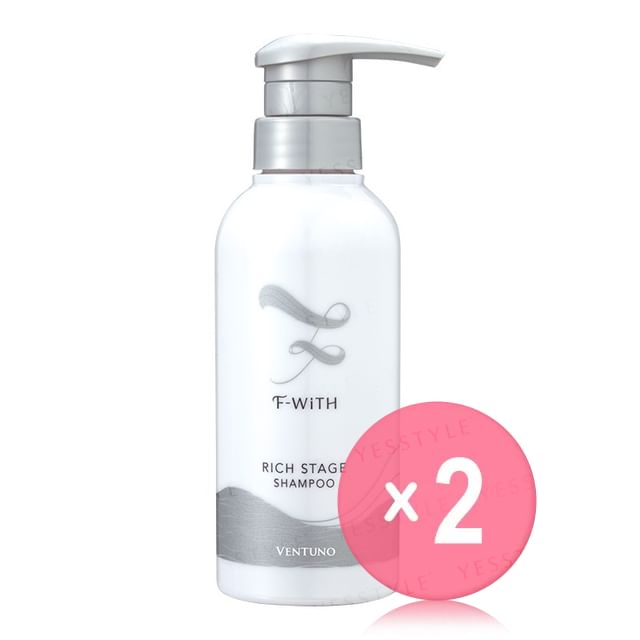 VENTUNO-F-WiTH Richstage Shampoo 2pcs Bundle Set