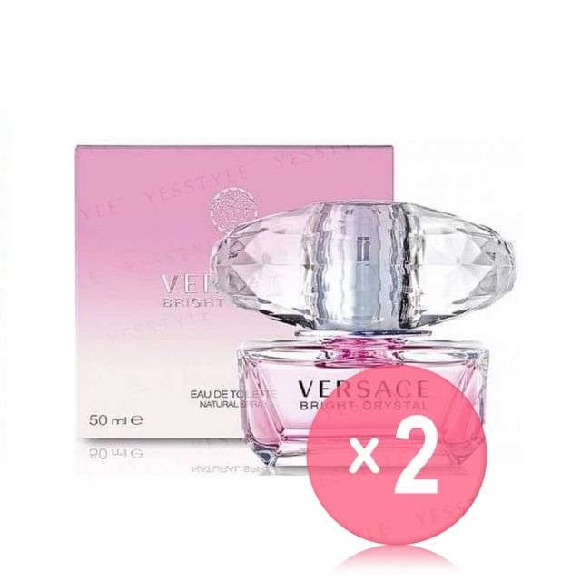 Versace-Bright Crystal Eau De Toilette 50ml 2pcs Bundle Set