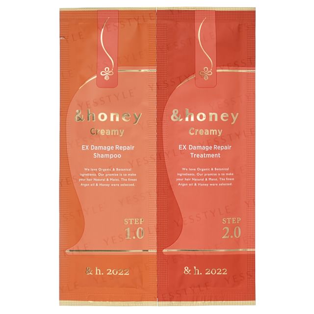 ViCREA - &honey Creamy EX Damage Repair Sachet Set | YesStyle