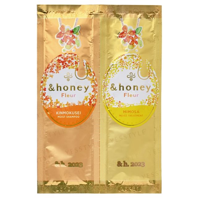 ViCREA - &honey Fleur Kinmokusei & Mimosa Moist Sachet Set | YesStyle