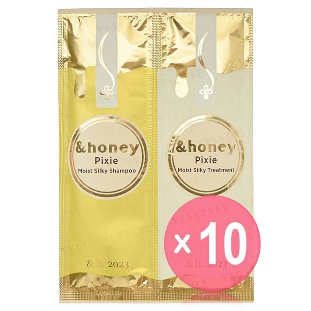 ViCREA-honey Pixie Moist Silky Sachet Set 10pcs Bundle Set