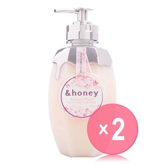 ViCREA-honey Sakura Pixie Moist Silky Treatment 2pcs Bundle Set
