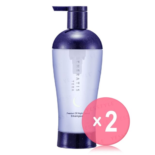 ViCREA-THERATIS TERA Premium EX Night Control Shampoo 2pcs Bundle Set