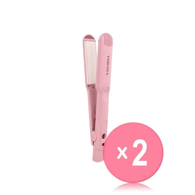 vodana-Twin Softbar Wide Flat Iron 2pcs Bundle Set