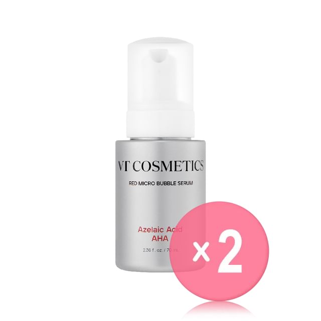 VT-AZ AHA Red Micro Bubble Serum 2pcs Bundle Set