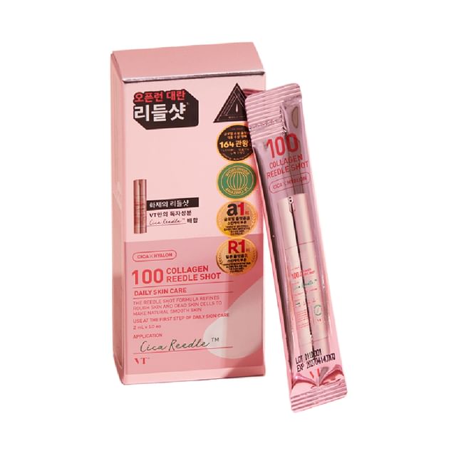 VT-Collagen Reedle Shot 100 Stick Pouch - Ampoule en sachet au collagène raffermissante