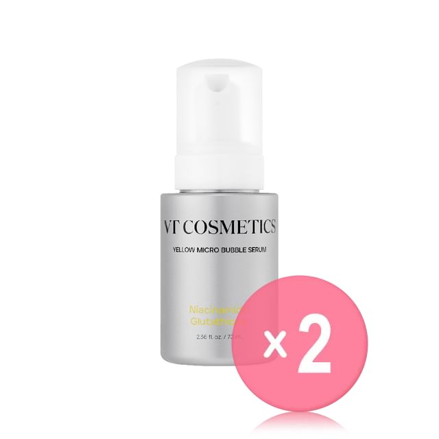 VT-Niacinamide Glutathione Yellow Micro Bubble Serum 2pcs Bundle Set