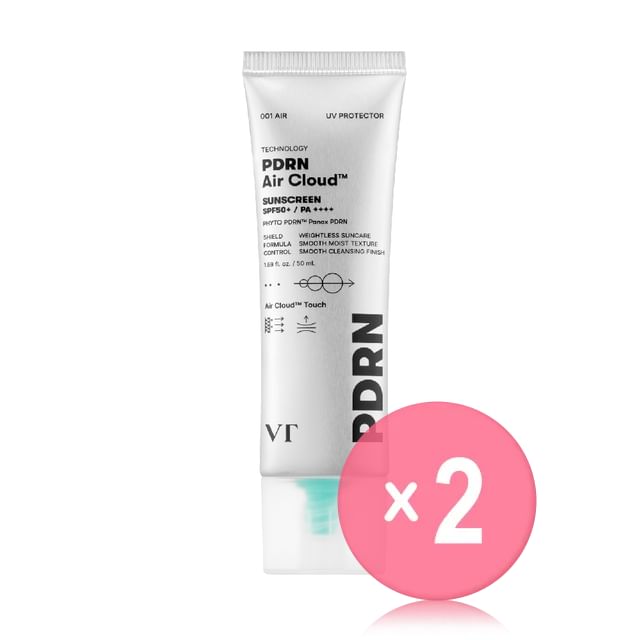 VT-PDRN Air Cloud Sunscreen 2pcs Bundle Set