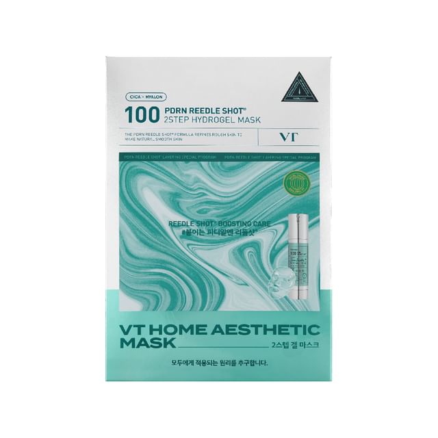 VT-PDRN Reedle Shot 100 2Step Hydrogel Mask Set - Kit Máscara Facial Hidrogel - 365 g x 5 unid-365 G X 5 Unid