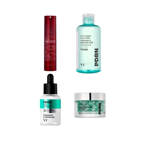 VT - Red Booster Reedle Shot 100 + PDRN Skincare Bundle Set | YesStyle