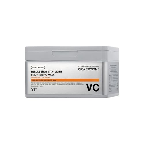 VT REEDLE SHOT BRIGHTENING MASK (4箱) VT - Reedle Shot Vita-light Brightening Mask | YesStyle