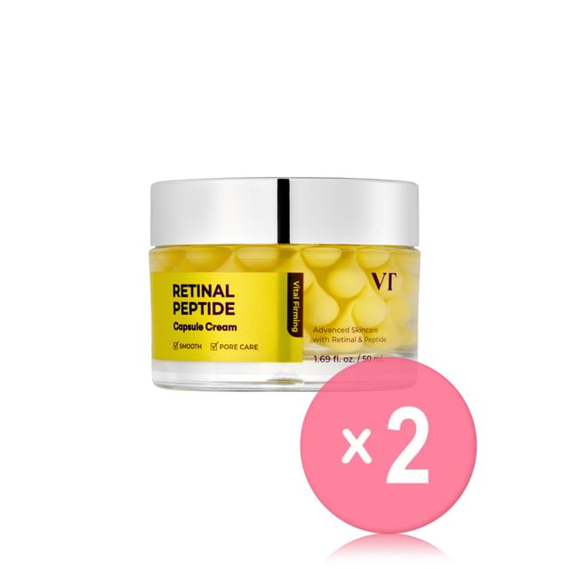 VT-Retinal Peptide Capsule Cream 2pcs Bundle Set
