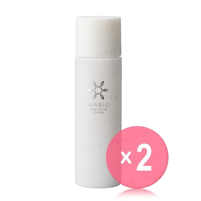 WABIO-Stem Active Lotion 2pcs Bundle Set