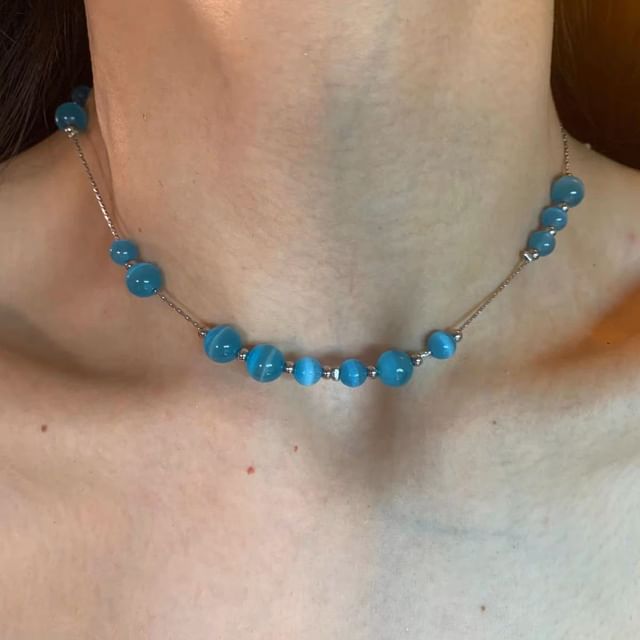 Wandoli-Beaded Short Necklace