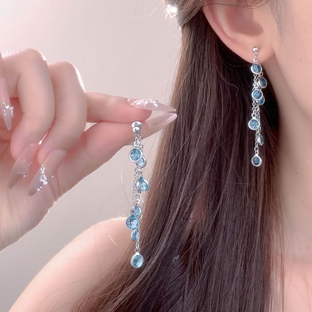 Wandoli-Gemstone Threader Earring