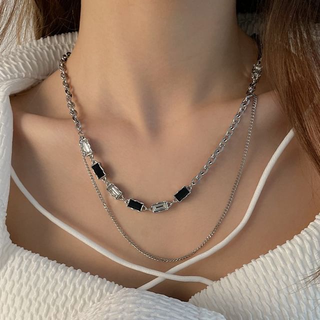 Wandoli-Layered Link Chain Necklace