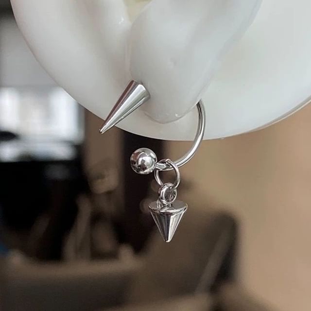 Wandoli-Stud Hoop Earring