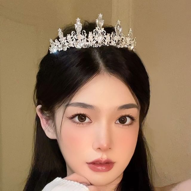 Wandoli-Tiara Rhinestone Alloy Tiara