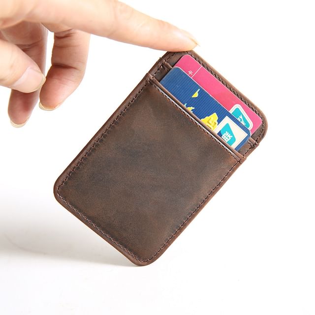 Wavecho-Genuine Leather Card Holder