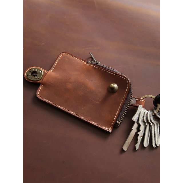 Wavecho-Genuine Leather Coin Pruse
