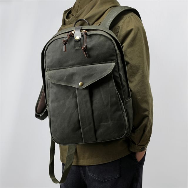 Wavecho-Plain Laptop Backpack