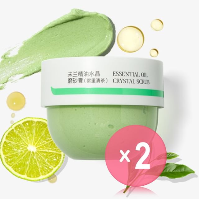 WEILAN-Essential Oil Crystal Scrub 2pcs Bundle Set