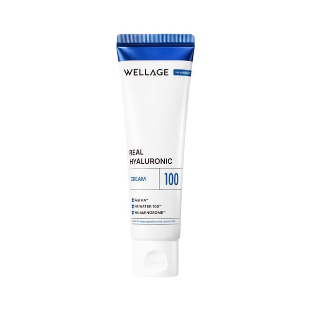 WELLAGE-Real Hyaluronic 100 Cream - Crème hydratante