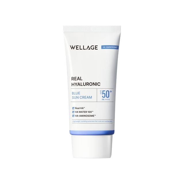 WELLAGE Real Hyaluronic Blue Sun Cream