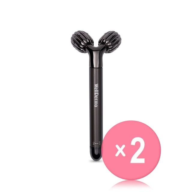 WellDerma-Face Lifting Vibrating Roller 2pcs Bundle Set