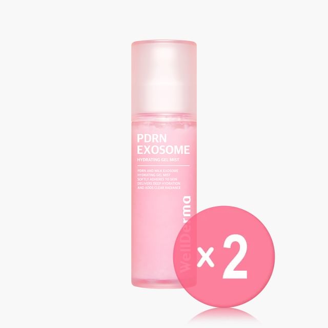 WellDerma-PDRN Exosome Hydrating Gel Mist 2pcs Bundle Set
