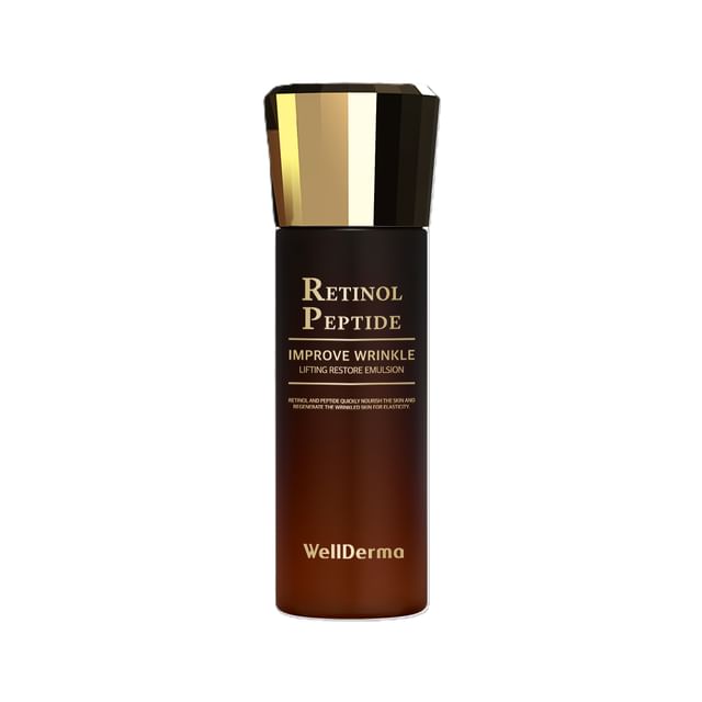 WellDerma-Retinol Peptide Improve Wrinkle Lifting Restore Emulsion - Émulsion anti-âge