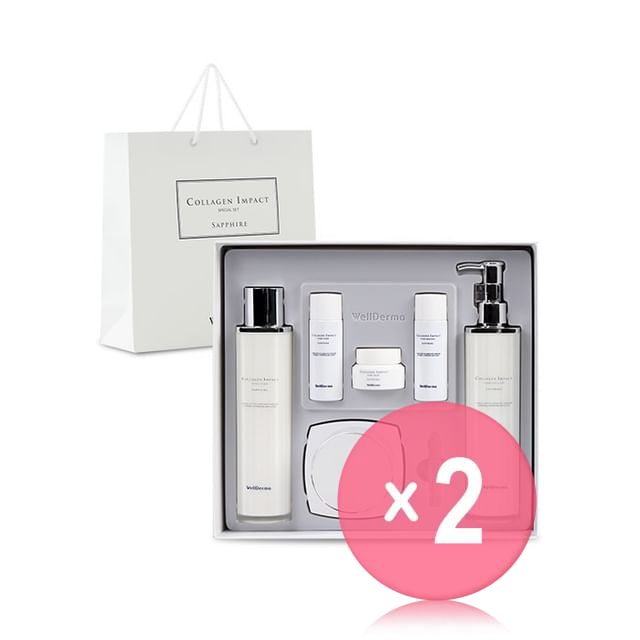 WellDerma-Sapphire Collagen Impact Special Set 2pcs Bundle Set