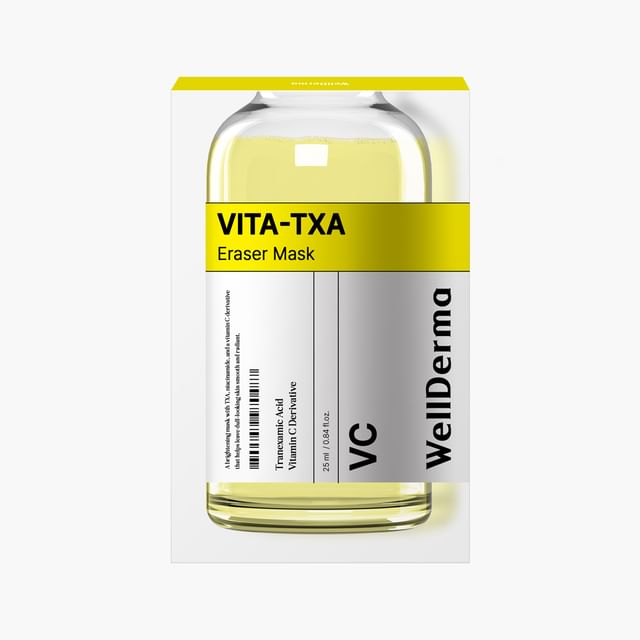 WellDerma-VITA-TXA Eraser Mask-25 Ml X 10 Fogli