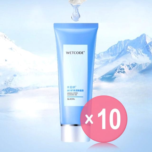 WETCODE-Mineral Spring Cleansing Gel 10pcs Bundle Set
