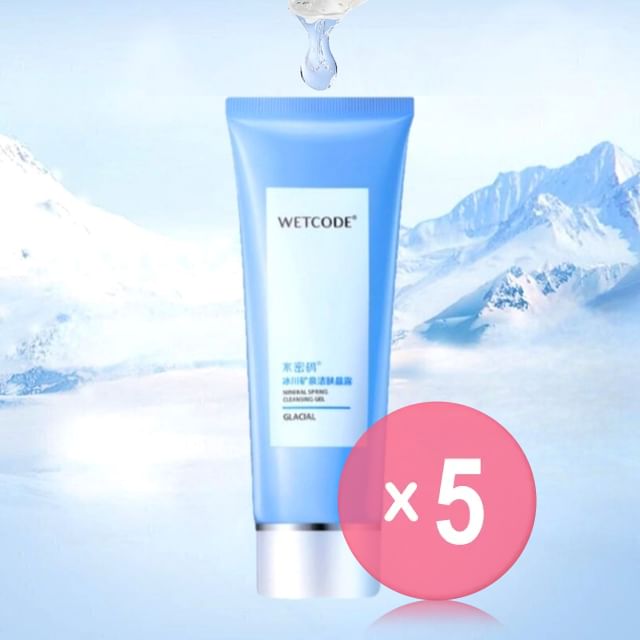 WETCODE-Mineral Spring Cleansing Gel 5pcs Bundle Set