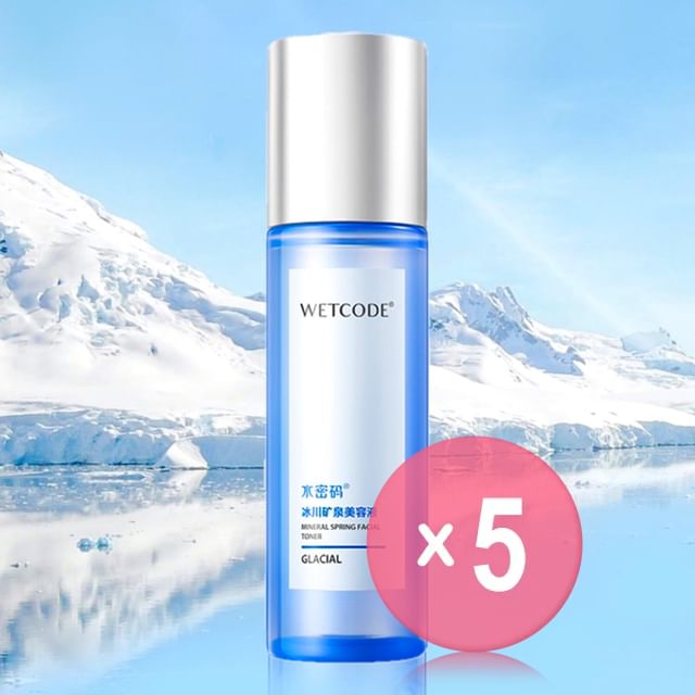 WETCODE-Mineral Spring Facial Toner 5pcs Bundle Set