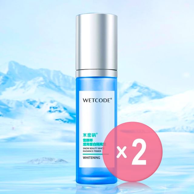 WETCODE-Snow Beauty White Radiance Primer 2pcs Bundle Set