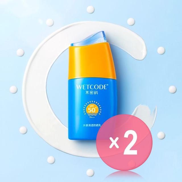 WETCODE-Watery Sunscreen SPF50PA 2pcs Bundle Set