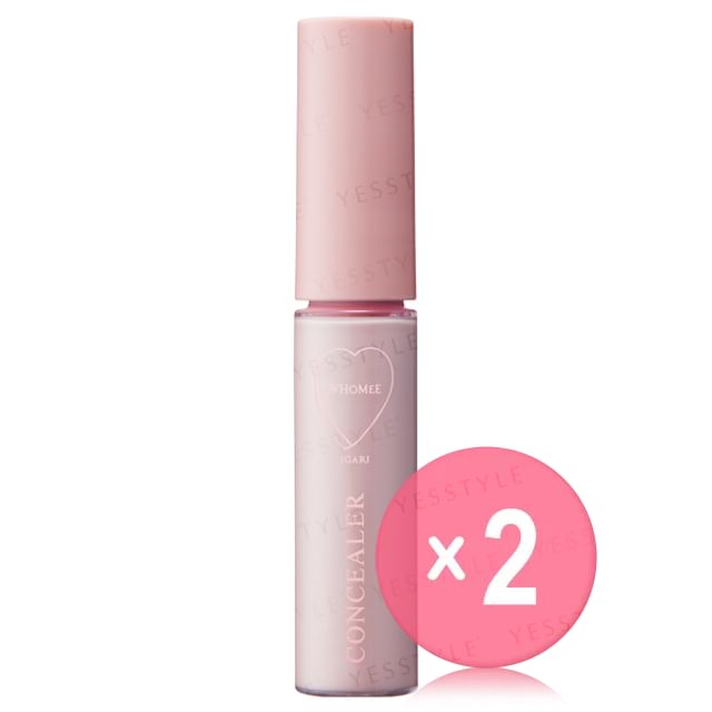 WHOMEE-Liquid Concealer Pink Purple 2pcs Bundle Set