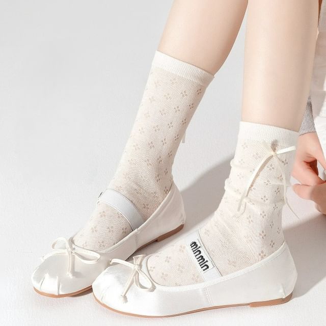 Whychunga-Lace Crew Socks