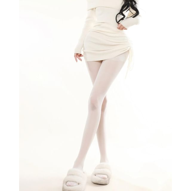 Whychunga-Plain Sheer Tights