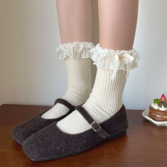 Whychunga-Ruffle Ankle Socks