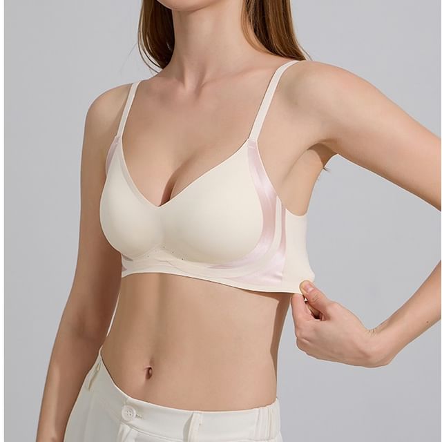 Wildery-Plain Seamless Bra Top