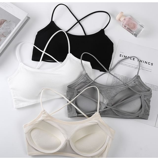 Wildery-Plain Seamless Bra Top