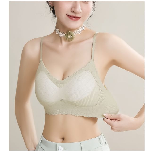 Wildery-Plain Seamless Bra Top