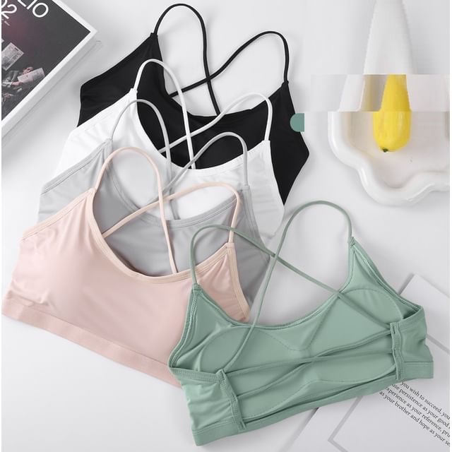 Wildery-Plain Seamless Bra Top