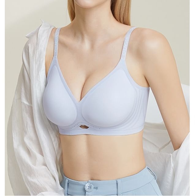 Wildery-Plain Seamless Bra Top